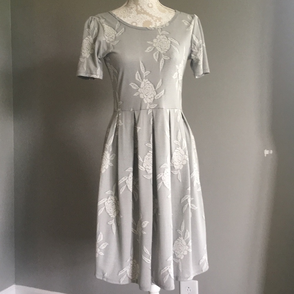 { LuLaRoe } fit and flare Amelia dress